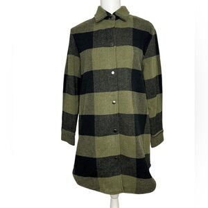 Steve Madden Olive and Black Shacket